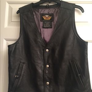 Men’s Harley Davidson Leather Vest